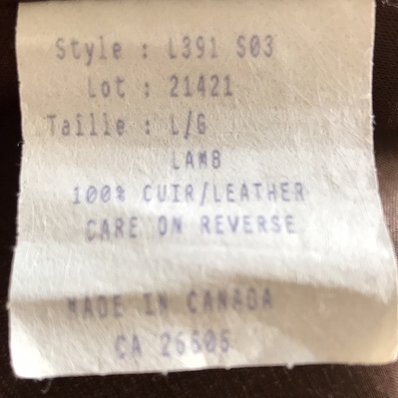 Vintage Acton The Old Hyde House 3/4 length leather hooded coat - Picture 15 of 16